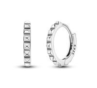 MULA 925 Sterling Silver Hoop Earrings, Cute Cubic Zirconia Classic Small Hoop Earrings Tiny Cartilage Piercing Jewellery for Women