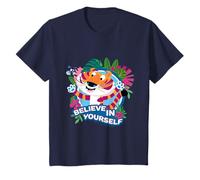 Mula The Sleepy Tiger & Fly Believe in Yourself Yoga Kids T-Shirt