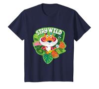 Mula The Sleepy Tiger & Fly Stay Wild Yoga Kids T-Shirt