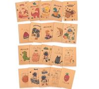 Mulaibdin 20 Pcs Small Notebooks Pocket Size, Pocket Notebook Blank, Mini Notebooks for Party Bags, Cute Kraft Cover Notepad Small, Portable Mini Notepads for School,Office,Memo,Diary,Travel,Gifts