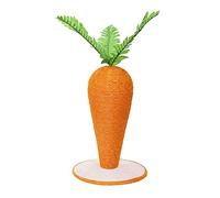 MULAIDI For Scratching Column Cute Carrot Shaped Scratch Toy For Indoor Cats Protect Carpets&Sofas Pet Molar Supplies Grinding Claw Toy