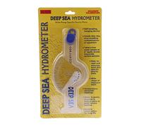 MULAIDI Salinity Tester Transparent Aquarium Sea Hydrometer Salinity Meter Hydrometer Accurate Salinity Specific Test Digital Fish Tank Water Temperature Measurer