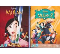 MULAN 1-2 COMPLETE COLLECTION / 1. MULAN 1 / 2. MULAN 2 - THE LEGEND CONTINUES = ULTIMATE 2x DVD SET