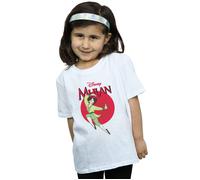 Mulan Dragon Circle Cotton T-Shirt Disney White 12-13 Years