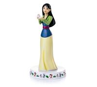 Mulan Imitation Birthstone Figurine (April - Diamond) - P46119