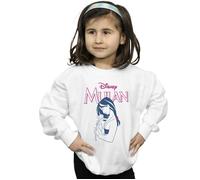 Mulan Magnolia Line Sweatshirt Disney White 12-13 Years