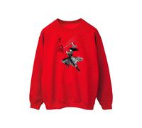 Mulan Men's Sword Jump Movie Sweatshirt in Red | Size: Medium Mulan Red M
