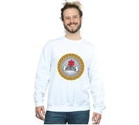 Mulan Movie Flower Comb Sweatshirt Disney White XXL