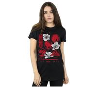 Mulan Movie Icons Cotton Boyfriend T-Shirt Disney Black XXL
