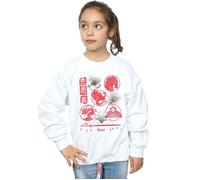 Mulan Movie Icons Sweatshirt Disney White 12-13 Years