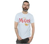 Mulan Movie Logo T-Shirt Disney White XXL