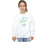 Mulan Movie Phoenix Guiding Spirit Sweatshirt Disney White 12-13 Years