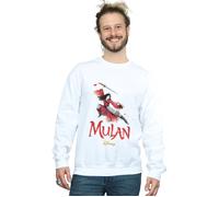 Mulan Movie Pose Sweatshirt Disney White XXL