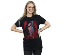 Mulan Movie Poster Cotton Boyfriend T-Shirt Disney Black XXL