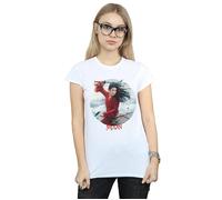 Mulan Movie Sword Poster Cotton T-Shirt Disney White XL