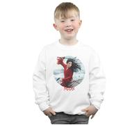 Mulan Movie Sword Poster Sweatshirt Disney White 12-13 Years