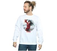 Mulan Movie Sword Poster Sweatshirt Disney White XL