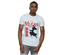 Mulan Movie Warrior Silhouette T-Shirt Disney White S