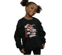 Mulan Mushu Dragon Sweatshirt Disney Black 5-6 Years