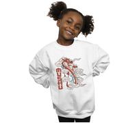 Mulan Mushu Dragon Sweatshirt Disney White 12-13 Years