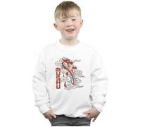 Mulan Mushu Dragon Sweatshirt Disney White 12-13 Years