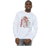 Mulan Mushu Dragon Sweatshirt Disney White XXXL