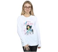 Mulan My Own Hero Sweatshirt Disney White M