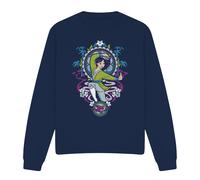 Mulan Stained Glass Sweatshirt Navy Disney Navy S