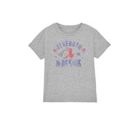 Mulan Strength of a Warrior Girls T Shirt, Athletic Heather, 5-6 Years
