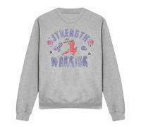 Mulan Strength of a Warrior Sweatshirt Light Grey Disney Light Grey S