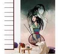 Mulan Wall Mural bedroom giant portrait 78x110 inch Disney photo wallpaper XL