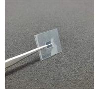 MULANGDI 2PCS/set 850NM Bandwidth 50nm Band Pass Filter Square Size 8.2x8.2mm/10x10mm Thick-0.55MM Tavg=90% Mirror Glass(10 x 10 x 0.55 mm)