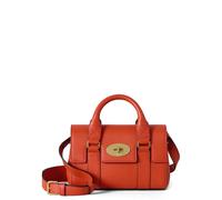 Mulberry Bayswater Heritage Mini Grained Leather Cross-body bag - Orange - One Size