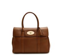 Mulberry Bayswater Small Grained Leather Shoulder bag - Tan - One Size
