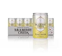 Mulberry Creek Lightly Sparkling Tonic Water, Contains Quinine, Premium Quality, Great for Cocktails & Paired with Gin or Vodka, Low Calories & Sodium 24 x 150ml