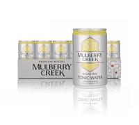 Mulberry Creek Sugar Free Tonic Water, Contains Quinine, Premium Quality, Great for Cocktails & Paired with Gin or Vodka, Low Calories & Sodium, Fully Recyclable 24 x 150ml Cans