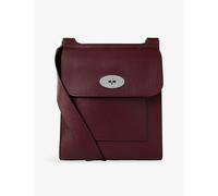 Mulberry Mens Mulberry Antony Leather Satchel Black Cherry 1 Size