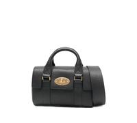 Mulberry mini Bayswater grained-leather tote bag - Black OS