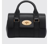 MULBERRY Mini Bayswater Top Handle Bag in Full-Grain Leather with Shoulder Strap
