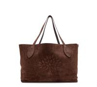 Mulberry Oversized Suede Tote bag - Chocolate - One Size