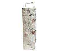 Mulberry Paper Wine Bag, Flowered, 10x34x10cm, Pack of 10