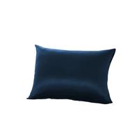 Mulberry Silk Pillowcase,Both Sided Pure Pillow Cover for Women, Pillowcsae For Hair For Women Men(Deep blue,20x26 inch)
