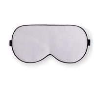 Mulberry Silk Sleep Eye Mask Adult Soft Blindfold Smooth Eyeshade Eye Cover Sleeping Elastic Band(Silver Grey,1pc)