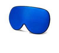 Mulberry Silk Sleep Mask Soft Eye Patches Blindfold Smooth Eyeshade Cover Patch Bandage Comfort(Blue)