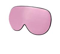Mulberry Silk Sleep Mask Soft Eye Patches Blindfold Smooth Eyeshade Cover Patch Bandage Comfort(Pink)
