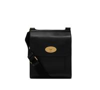 Mulberry small Antony bag in black small classic grain OS