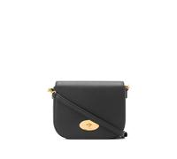 Mulberry small Darley satchel bag in black classic grain OS