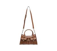 Mulberry small Roxanne buckled grained-leather shoulder bag - Brown OS