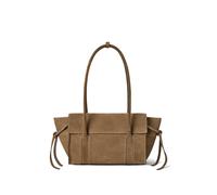 Mulberry small Soft Bayswater suede shoulder bag - Brown OS