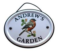 Mulberry Studios Decorative Bird Garden Sign - Andrew's Garden